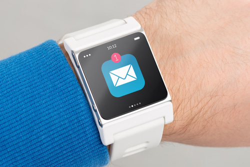 Email notification alerts dashboard