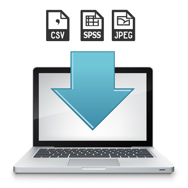 Mobile survey SPSS data export