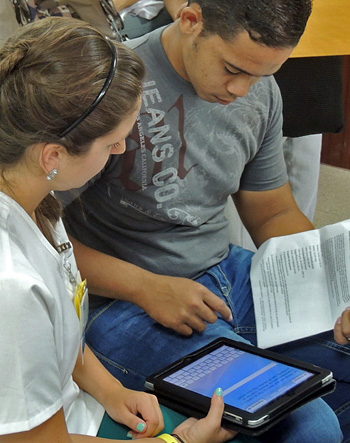 HIV prevention research with confidential mobile survey