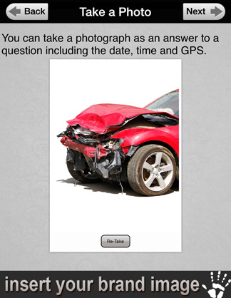 App interface